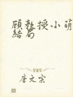 顾教授小萌妻大结局