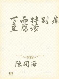 下面特别痒还流豆腐渣