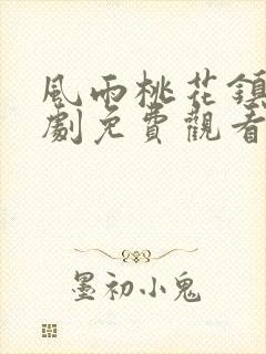 风雨桃花镇电视剧免费观看完整版封面