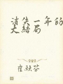 消失一年的女儿大结局封面