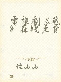 电视剧《藏海传》在线免费