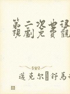 第二次也很美电视剧免费观看完整版