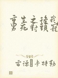 重生之后我被渣男死对头宠上天