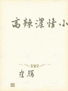 高辣浓情小说封面