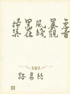 扫黑风暴免费全集在线观看