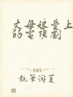 丈母娘爱上女婿的电视剧封面