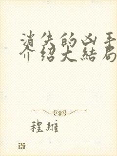 消失的凶手分集介绍大结局