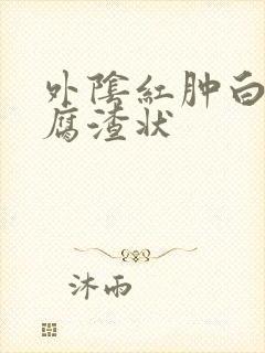 外阴红肿白带豆腐渣状