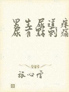 男生尿道痒,撒尿有点刺痛封面