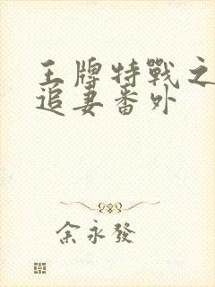 王牌特战之军少追妻番外