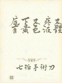 底下又疼又痒还有黄色液体是怎么回事