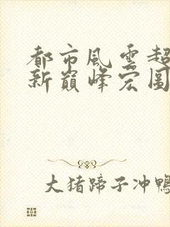 都市风云超前更新巅峰宏图