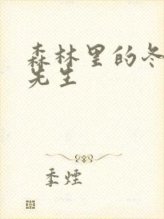 森林里的冬眠熊先生