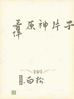 看原神片子的软件封面