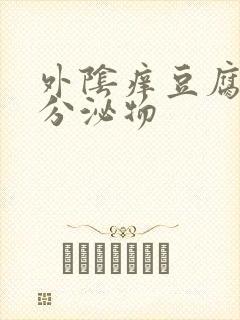 外阴痒豆腐渣状分泌物