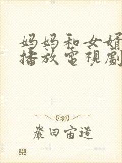 妈妈和女婿免费播放电视剧国语版