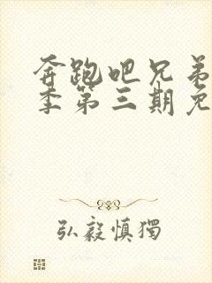 奔跑吧兄弟第七季第三期免费观看