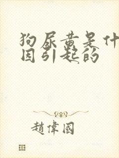 狗尿黄是什么原因引起的