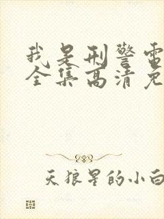 我是刑警电视剧全集高清免费播放