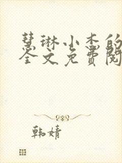 慧琳小杰的孽缘全文免费阅读封面