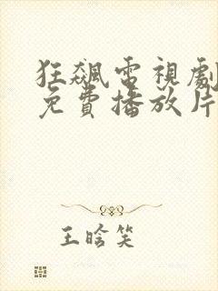 狂飙电视剧全集免费播放片吧封面