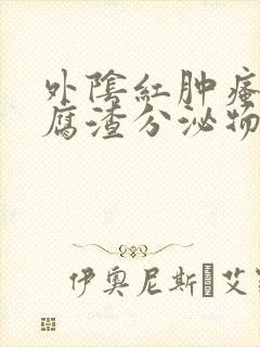 外阴红肿瘙痒豆腐渣分泌物