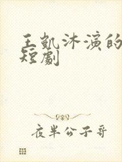 王凯沐演的所有短剧