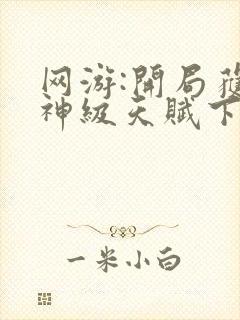 网游:开局获得神级天赋下载txt