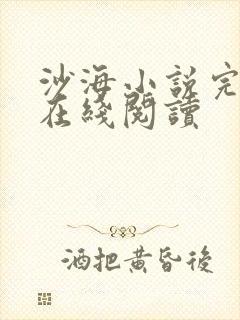 沙海小说完整版在线阅读封面