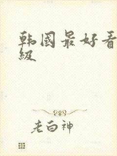 韩国最好看的三级封面