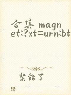合集 magnet:?xt=urn:btih: