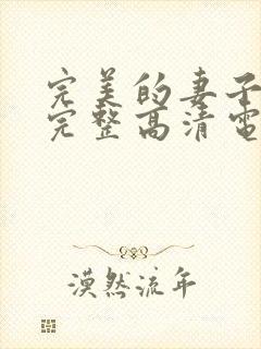 完美的妻子免费完整高清电视剧在线看封面