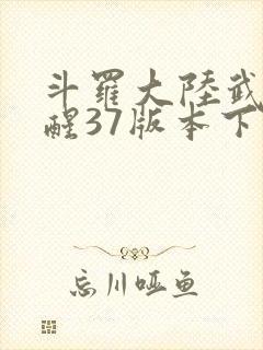 斗罗大陆武魂觉醒37版本下载