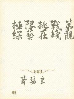 极限挑战第二季综艺在线观看免费完整版综艺