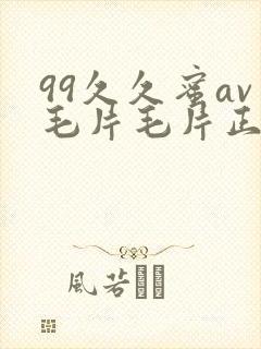 99久久蜜av毛片毛片正在