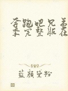 奔跑吧兄弟第九季完整版在线观看