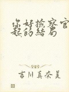 你好检察官李铭起的结局