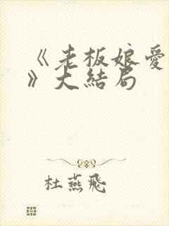 《老板娘爱上我》大结局封面