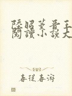 陆昭菱晋王免费阅读小说大结局