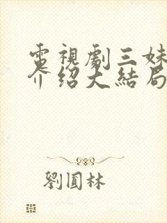 电视剧三妹剧情介绍大结局封面