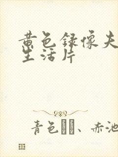 黄色录像夫妻性生活片