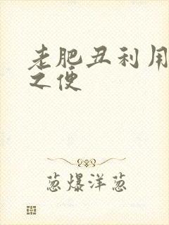 老肥丑利用职务之便