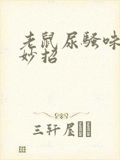 老鼠尿骚味去除妙招封面