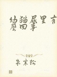 幼猫尿里有血怎么回事