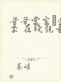 爸爸当家·慢享季 在线观看