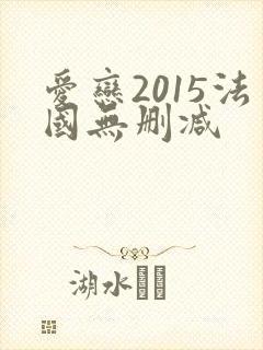 爱恋2015法国无删减