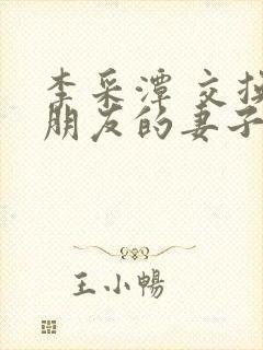 李采潭 交换:朋友的妻子