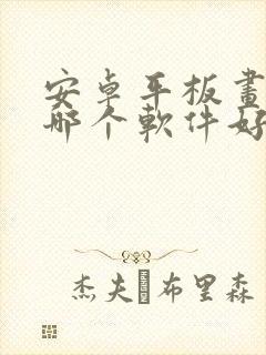 安卓平板画画用哪个软件好封面