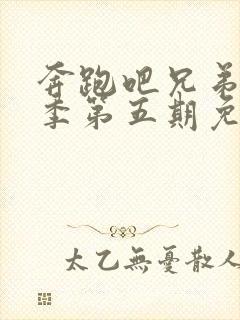 奔跑吧兄弟第五季第五期免费观看