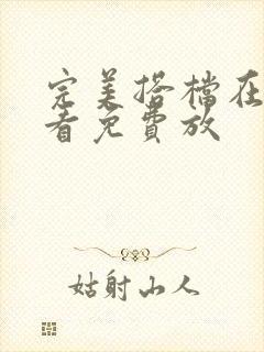 完美搭档在线观看免费放